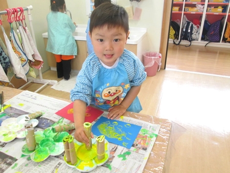 きらり美園東保育園制作工作