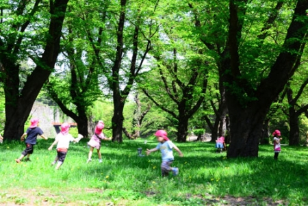 七里めぐみ保育園外の様子