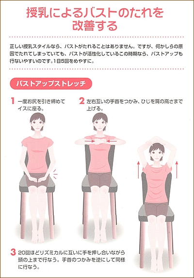 バストアップの体操・運動
