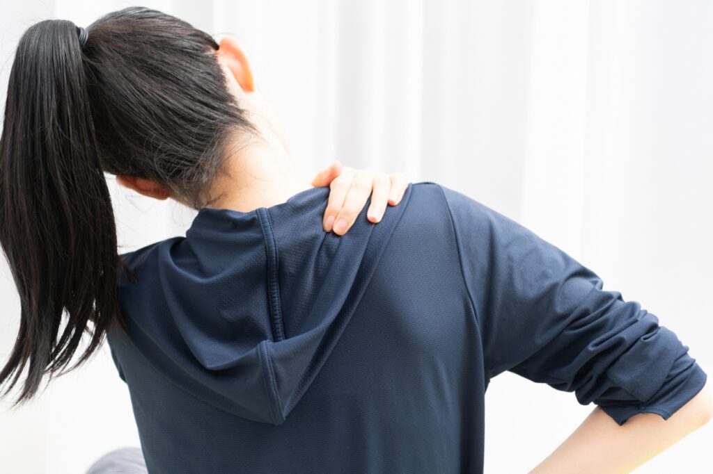 いかり肩の肩こり予防