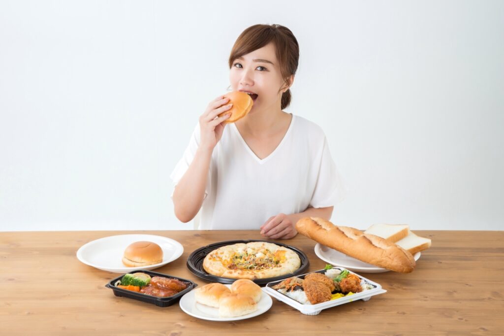 食べ過ぎてカロリーオーバー