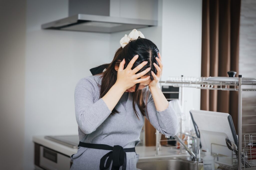 ストレス溜める