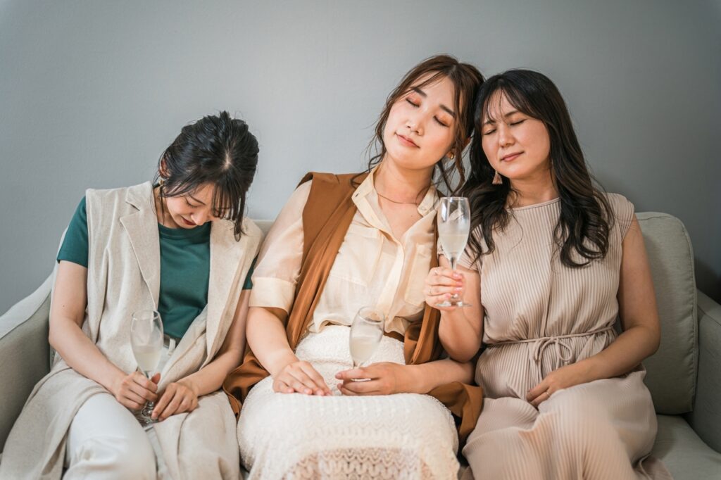 アルコールで睡眠の質と代謝が低下