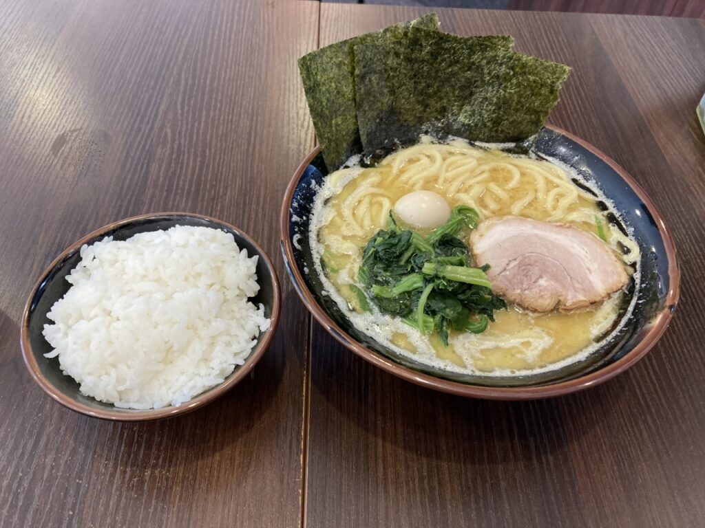 〆のラーメン