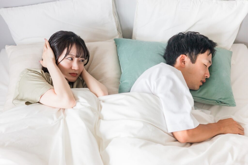いびきがひどい