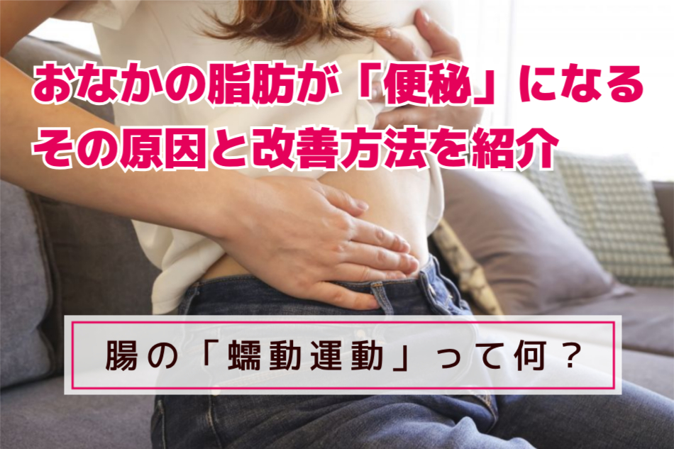 おなかの脂肪で便秘になる原因と改善方法を紹介