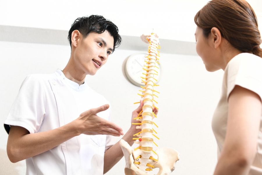 骨盤のゆがみの説明