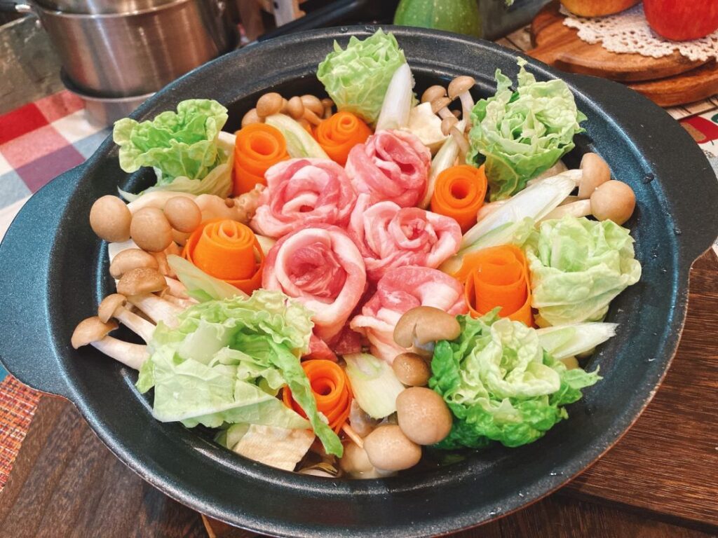 野菜が多いお鍋