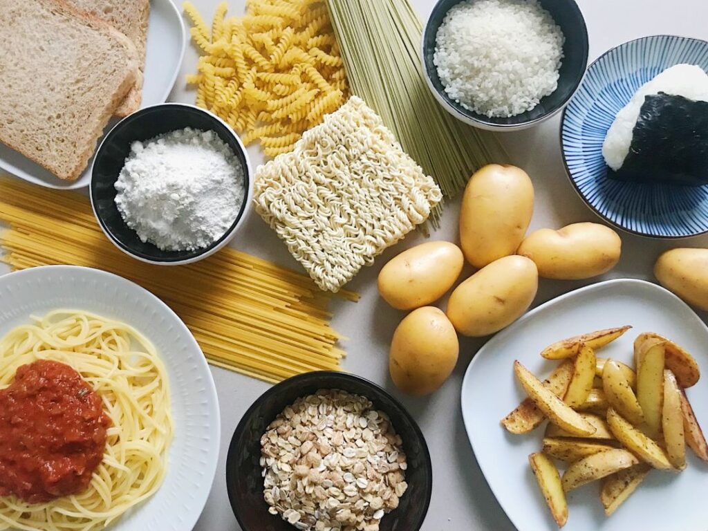 主食のごはんや麺