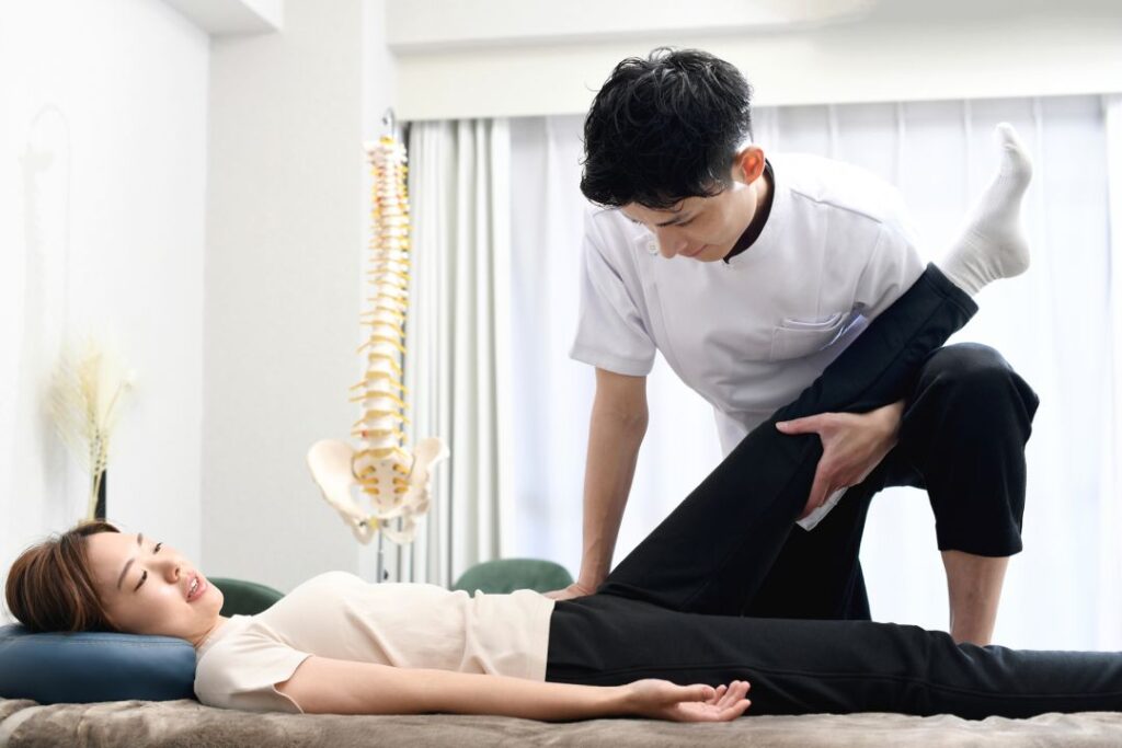 運動不足で腰痛