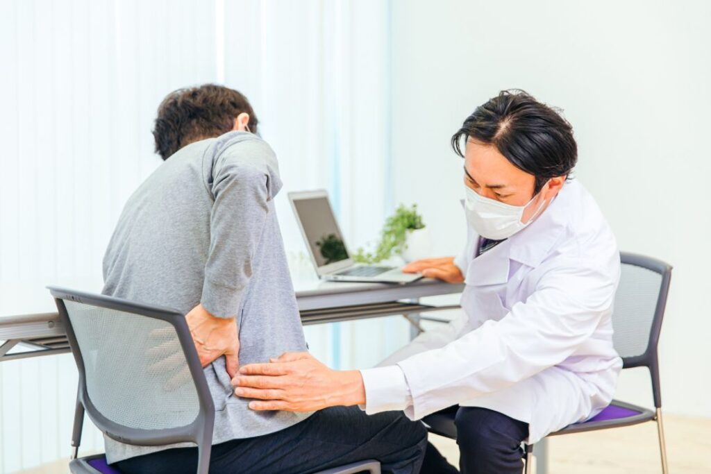 椎間板ヘルニアの問診