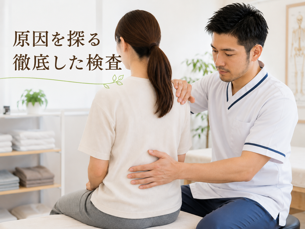 原因を探る徹底した検査